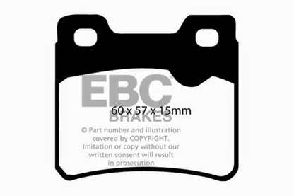 EBC YellowStuff Rear Brake Pads - DP4761R EBC