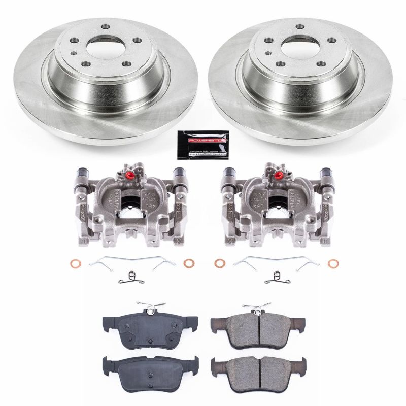 Power Stop 13-19 Ford Fusion Rear Autospecialty Brake Kit w/Calipers PowerStop