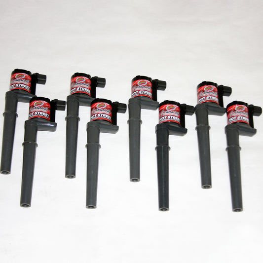 Granatelli 1999-2014 Ford 4.6/5.4L 4V 42KV Black Ignition Coil Pack - Set of 8 - Part 25-4001