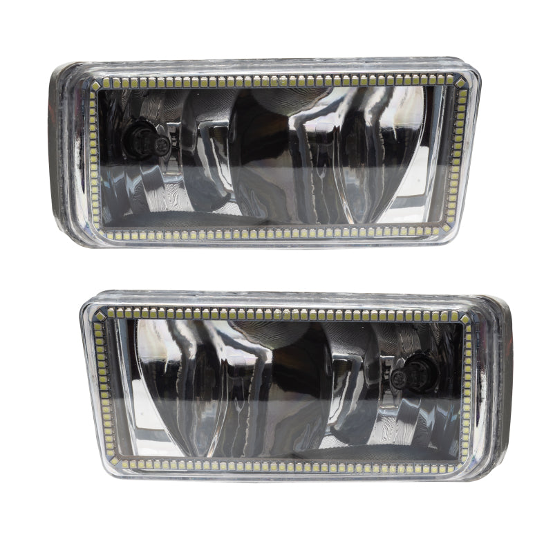 Oracle 07-15 Chevrolet Silverado SMD FL - Square Style - White