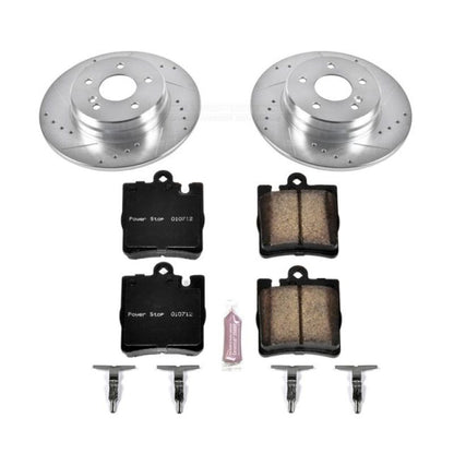 Power Stop 00-03 Mercedes-Benz CLK430 Rear Z23 Evolution Sport Brake Kit PowerStop