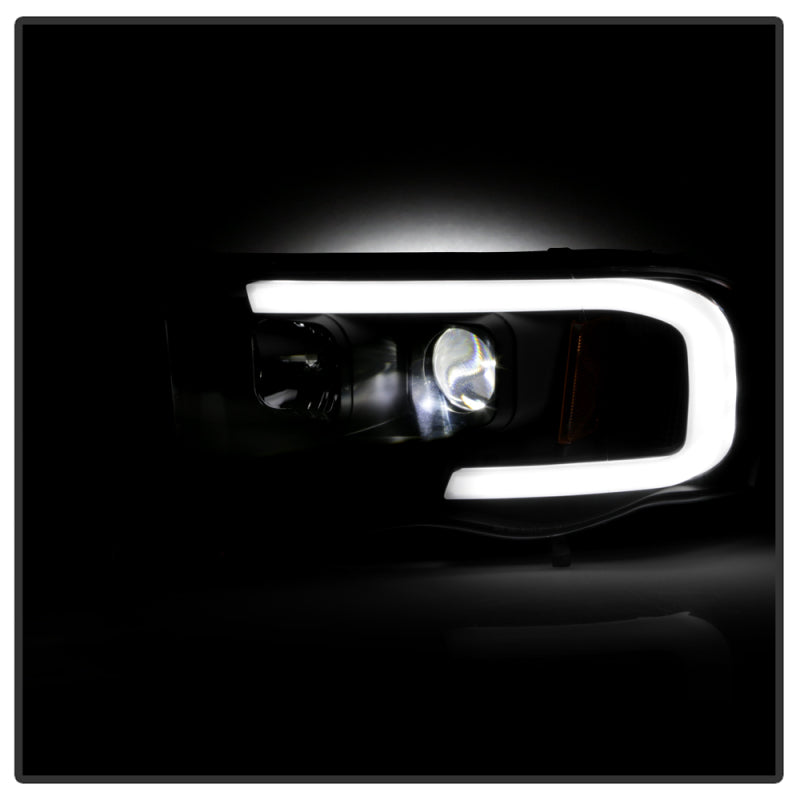 Spyder Dodge Ram 1500 02-05/Ram 2500/3500 03-05 High-Power LED Headlights - Black PRO-YD-DR02V2PL-BK SPYDER