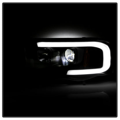 Spyder Dodge Ram 1500 02-05/Ram 2500/3500 03-05 High-Power LED Headlights - Black PRO-YD-DR02V2PL-BK SPYDER