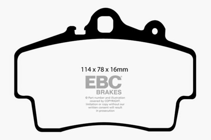 EBC GreenStuff Front Brake Pads - DP21207