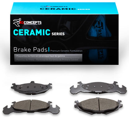R1 Front Ceramic Brake Pads 1984-1990 Chrysler/Dodge & More - 2310-0219-00