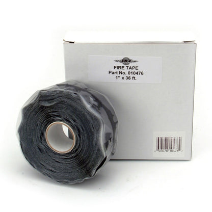 DEI Fire Tape 1in x 36ft Roll - Self Vulcanizing Tape - Black DEI