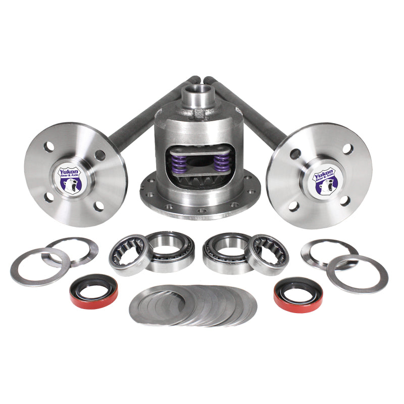 Yukon Gear 79-93 Mustang Axle Kit / 31 Spline / 4 Lug Axles w/ Duragrip Positraction Yukon Gear & Axle