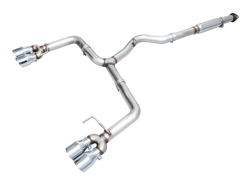 AWE Tuning 2022+ VB Subaru WRX Track Edition Exhaust - Chrome Silver Tips AWE Tuning