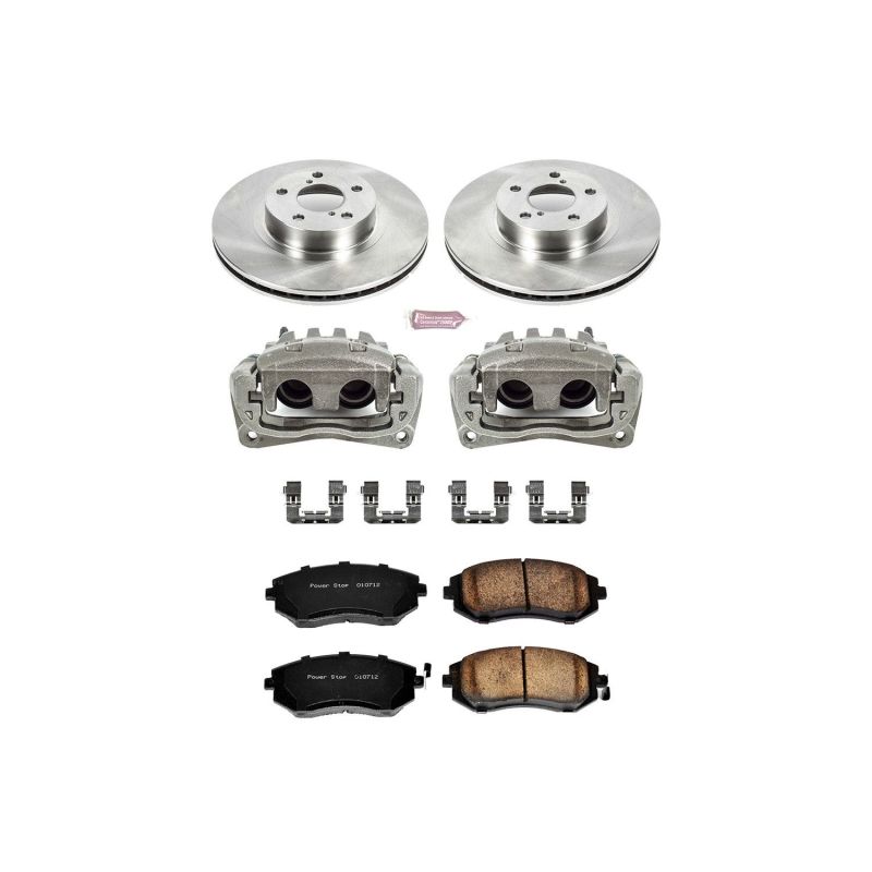 Power Stop 05-06 Saab 9-2X Front Autospecialty Brake Kit w/Calipers PowerStop