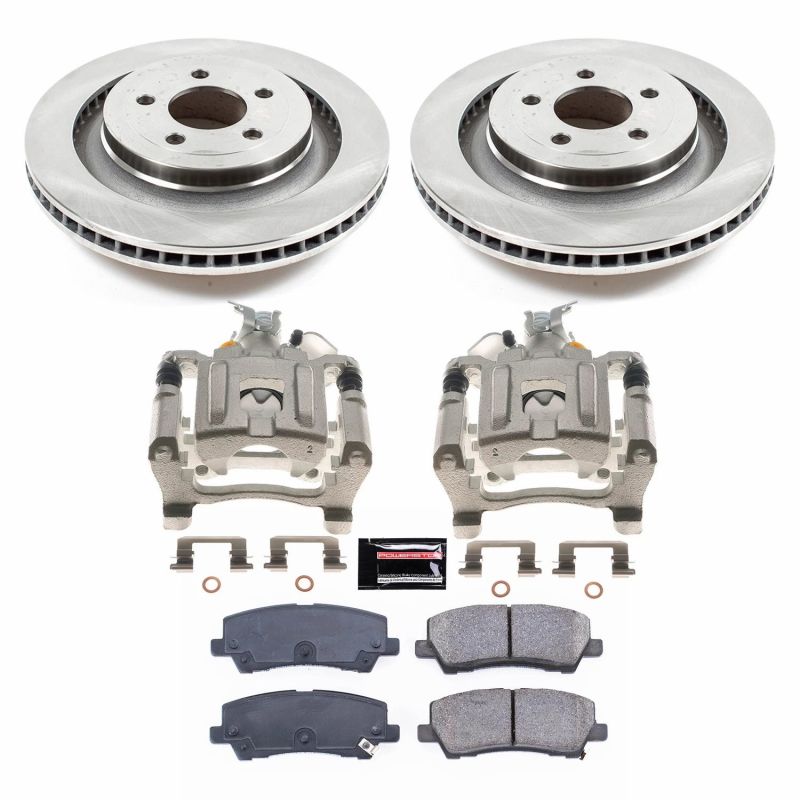 Power Stop 19-15 Ford Mustang Rear Autospecialty Brake Kit w/Calipers PowerStop
