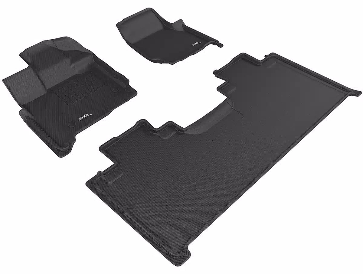 3D MAXpider L1AD04701509 2018-2020 Audi Q5 Kagu 1st 2nd Row Floormats - Black
