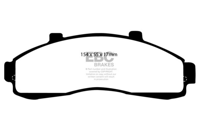 EBC GreenStuff Front Brake Pads - DP61199 EBC