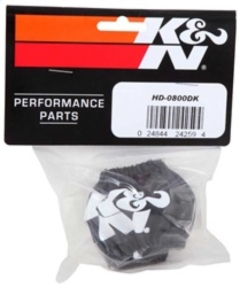 K&N Drycharger Air Filter Wrap HD-0800 Black K&N Engineering