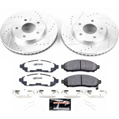 Power Stop 15-17 Chevrolet City Express Front Z36 Truck & Tow Brake Kit PowerStop