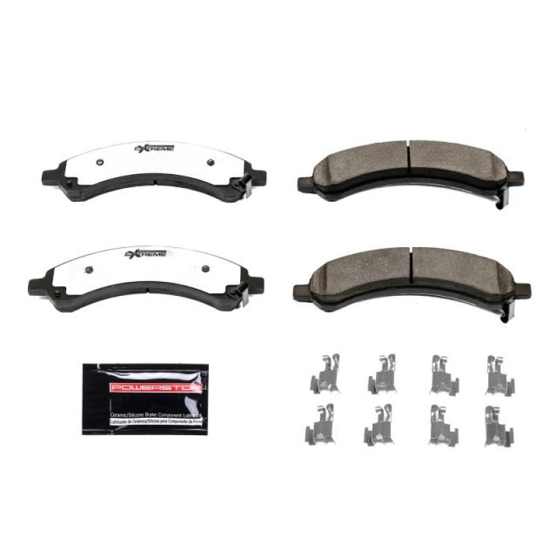 Power Stop 03-09 Chevrolet Express 3500 Rear Z36 Truck & Tow Brake Pads w/Hardware PowerStop