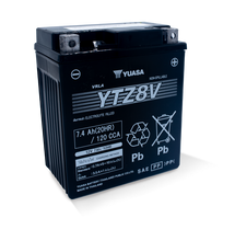 Load image into Gallery viewer, Yuasa Ytz8V Yuasa Battery