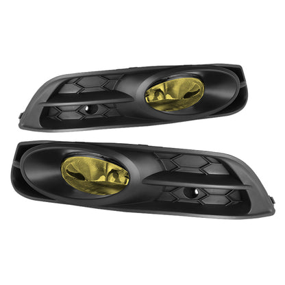 Spyder Honda Civic 2012-2013 2Dr/Coupe OEM Fog Light W/Switch Yellow FL-HC2012-2D-Y SPYDER