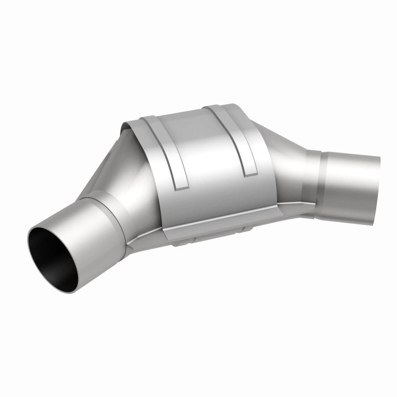 MagnaFlow Conv Univ 2.50inch Angled Inlet/Outlet Magnaflow