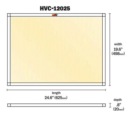 K&N HVAC Filter - 20 x 25 x 1 K&N Engineering