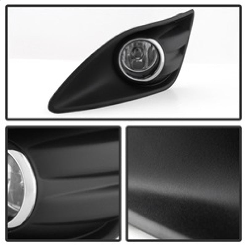 Spyder Ford C-Max 2013-2015 OEM Fog Light W/Universal Switch- Clear FL-FCMAX2013-C SPYDER