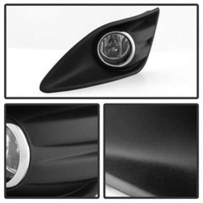 Spyder Ford C-Max 2013-2015 OEM Fog Light W/Universal Switch- Clear FL-FCMAX2013-C SPYDER
