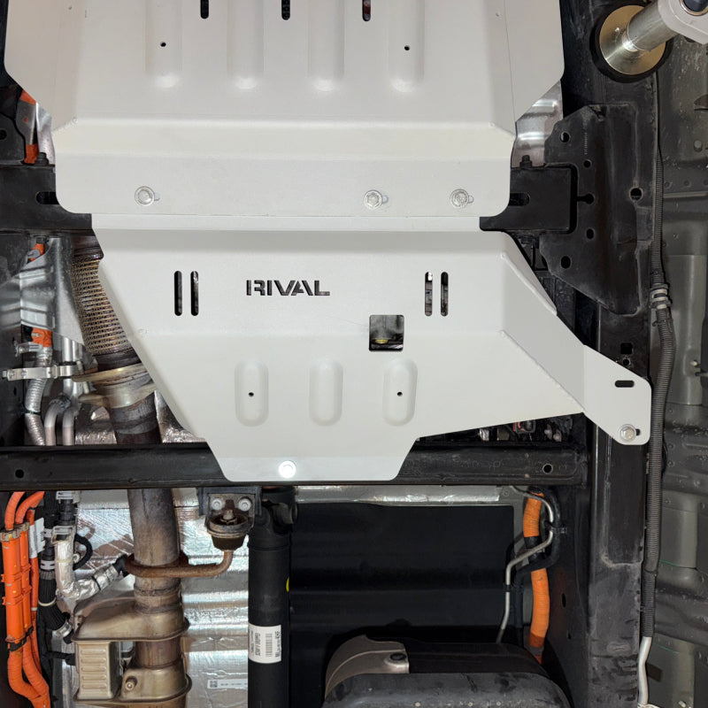 RIVAL 2015+ Ford F150 Powerboost Aluminum Transfer Case Skid Plate