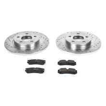 Load image into Gallery viewer, Power Stop 98-02 Cadillac Seville Rear Z23 Evolution Sport Brake Kit