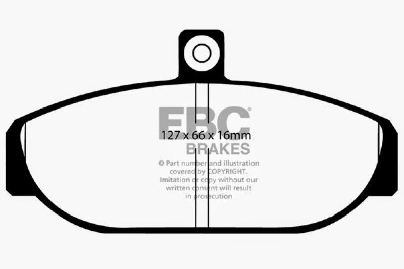 EBC Ultimax2 Front Brake Pads - UD255 EBC