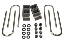 Load image into Gallery viewer, Tuff Country 99-16 Ford F-250 4wd (w/ Factory Overloads) 4in Rear Block &amp; U-Bolt Kit Tapered