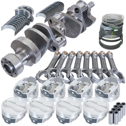 Eagle Chevy LT1350 1Pc 3.750in Crank 6.000in I-Beam Rods -18cc 4.060in Pistons Rotating Assembly