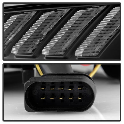 Spyder 13-16 Audi A4/S4 Halogen Model Only Projector Headlights - Black PRO-YD-AA413HALSI-BK SPYDER