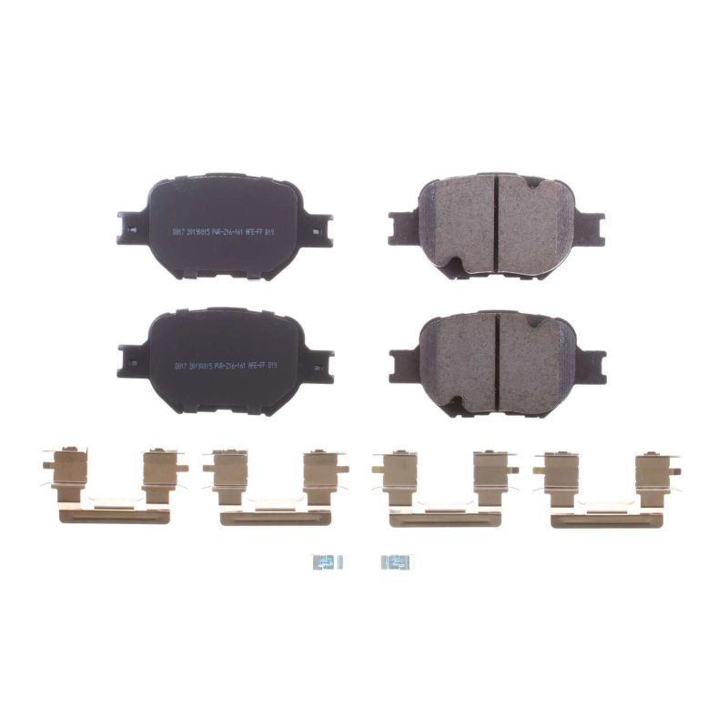 Power Stop 05-10 Scion tC Front Z17 Evolution Ceramic Brake Pads w/Hardware PowerStop
