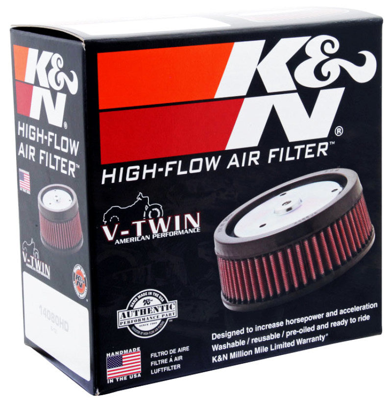 K&N Custom Air Filter Round 5-3/8in OD x 4in ID x 2in H K&N Engineering