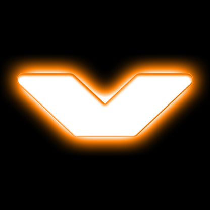 ORACLE Lighting Universal Illuminated LED Letter Badges - Matte White Surface Finish - V