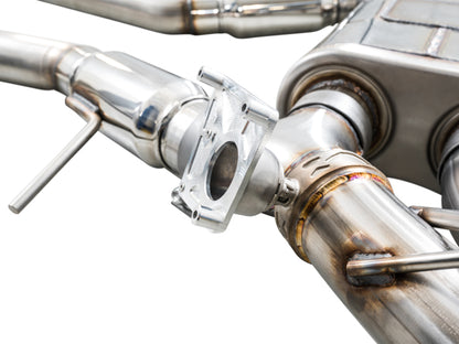 AWE 22-26 Cadillac CT5-V Blackwing SwitchPath Exhaust - Diamond Black Tips