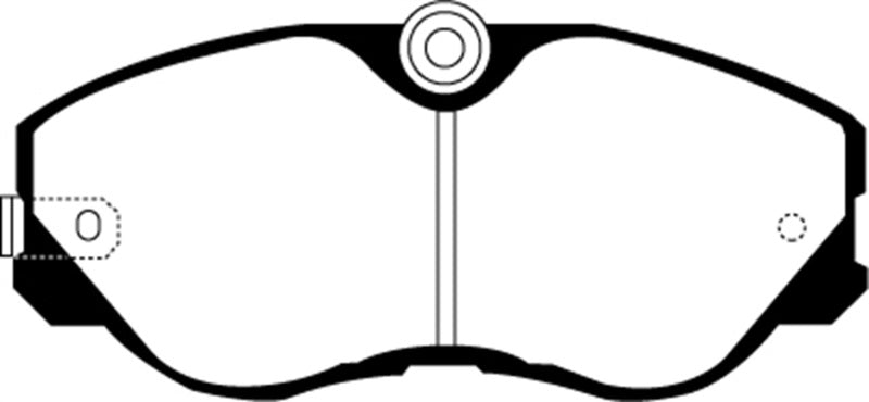 EBC GreenStuff Brake Pads - DP2736 EBC
