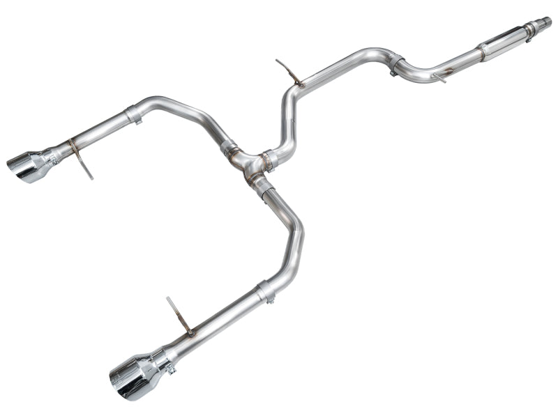 AWE 22-25 Volkswagen Jetta GLI Track Edition Exhaust - Chrome Silver Tips