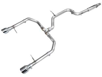AWE 22-25 Volkswagen Jetta GLI Track Edition Exhaust - Chrome Silver Tips