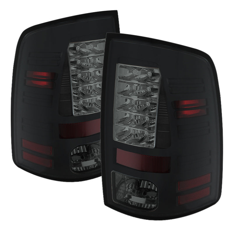 Spyder Dodge Ram 1500 13-14 13-14 LED Tail Lights LED Model only - Blk Smke ALT-YD-DRAM13-LED-BSM SPYDER
