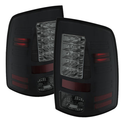 Spyder Dodge Ram 1500 13-14 13-14 LED Tail Lights LED Model only - Blk Smke ALT-YD-DRAM13-LED-BSM SPYDER