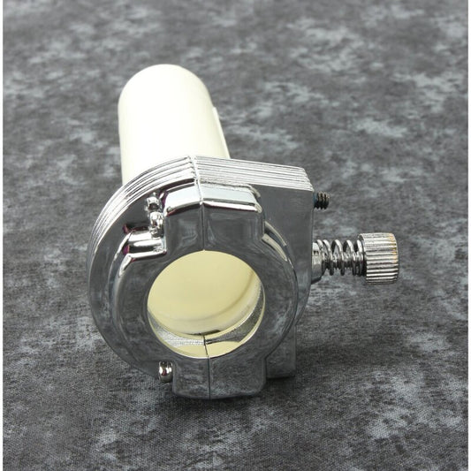 Bikers Choice 74-80 Big Twin & XL Chrome Single Throttle Assembly Replaces H-D 56500-79 W/O Grip - 492558