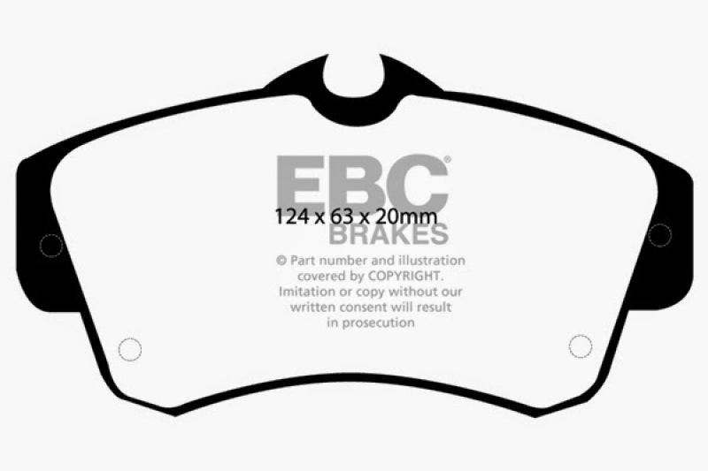 EBC Ultimax2 Front Brake Pads - UD841 EBC