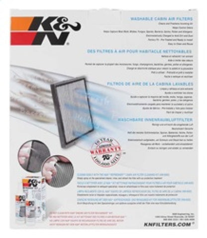 K&N 16-18 Nissan Titan XD Cabin Air Filter (Set of 2) K&N Engineering