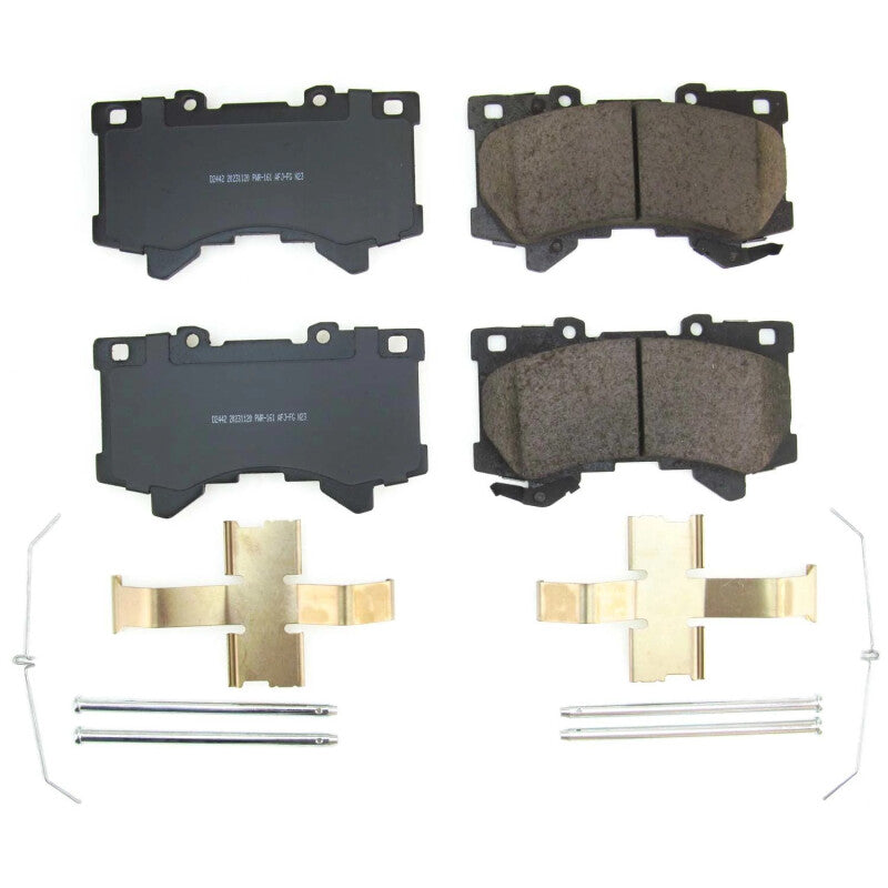 Power Stop 2022 Lexus LX600 Front Z17 Evo Ceramic Brake Pads w/Hardware PowerStop