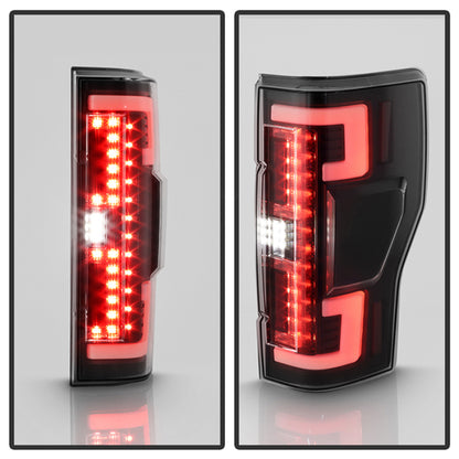 Spyder 20-21 Ford F250 Superduty LED Tail Lights - Black (ALT-YD-FS20HAL-LED-BK) SPYDER