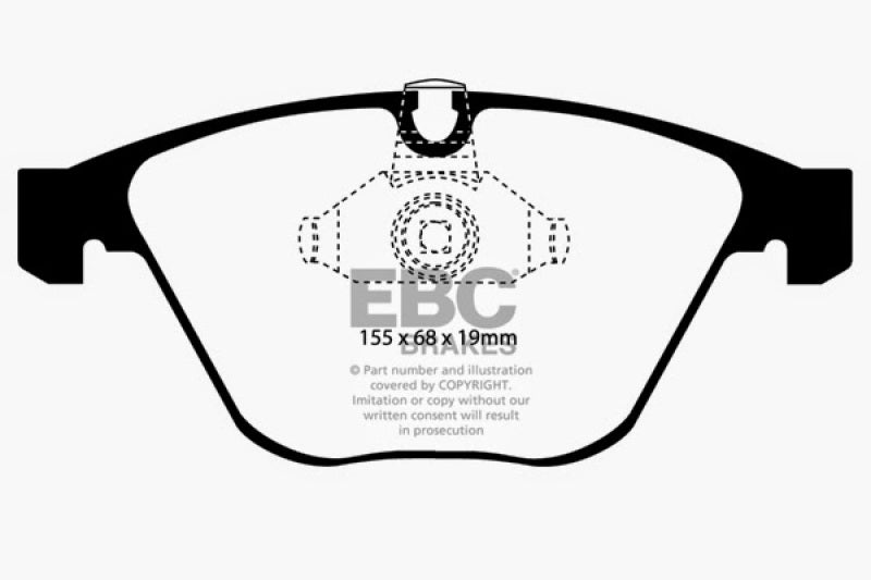 EBC GreenStuff Front Brake Pads - DP21449 EBC