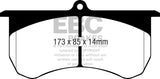 EBC BlueStuff Front Brake Pads - DP5068NDX