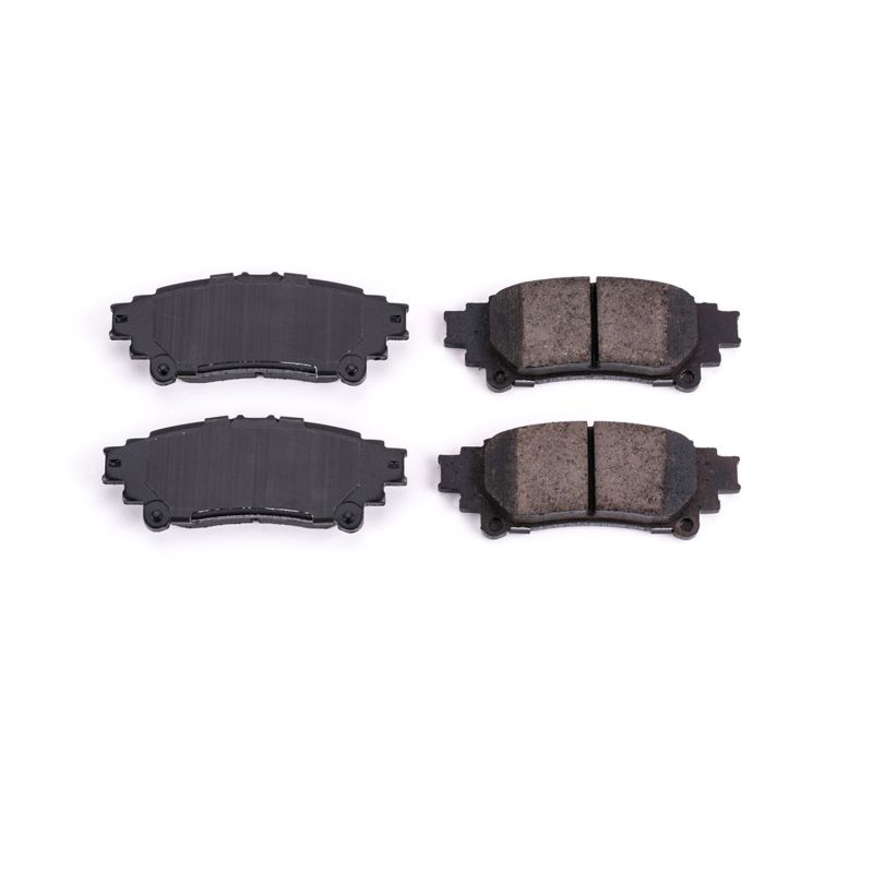 Power Stop 10-15 Lexus RX350 Rear Z16 Evolution Ceramic Brake Pads PowerStop