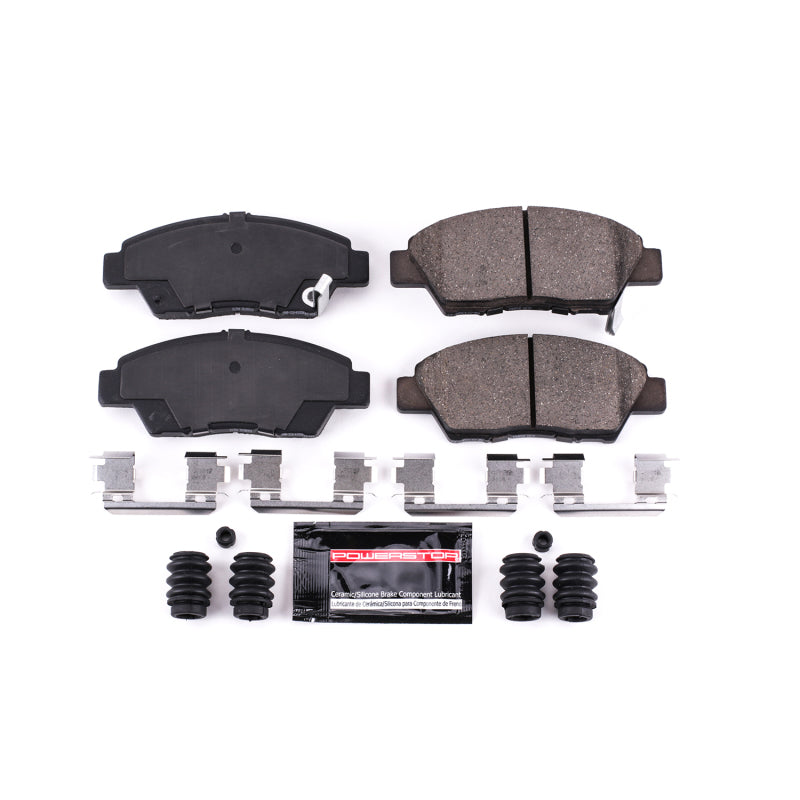 Power Stop 11-15 Honda CR-Z Front Z23 Evolution Sport Brake Pads w/Hardware PowerStop
