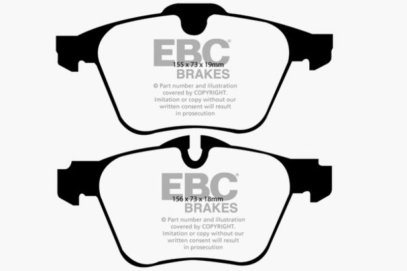 EBC GreenStuff Front Brake Pads - DP21912